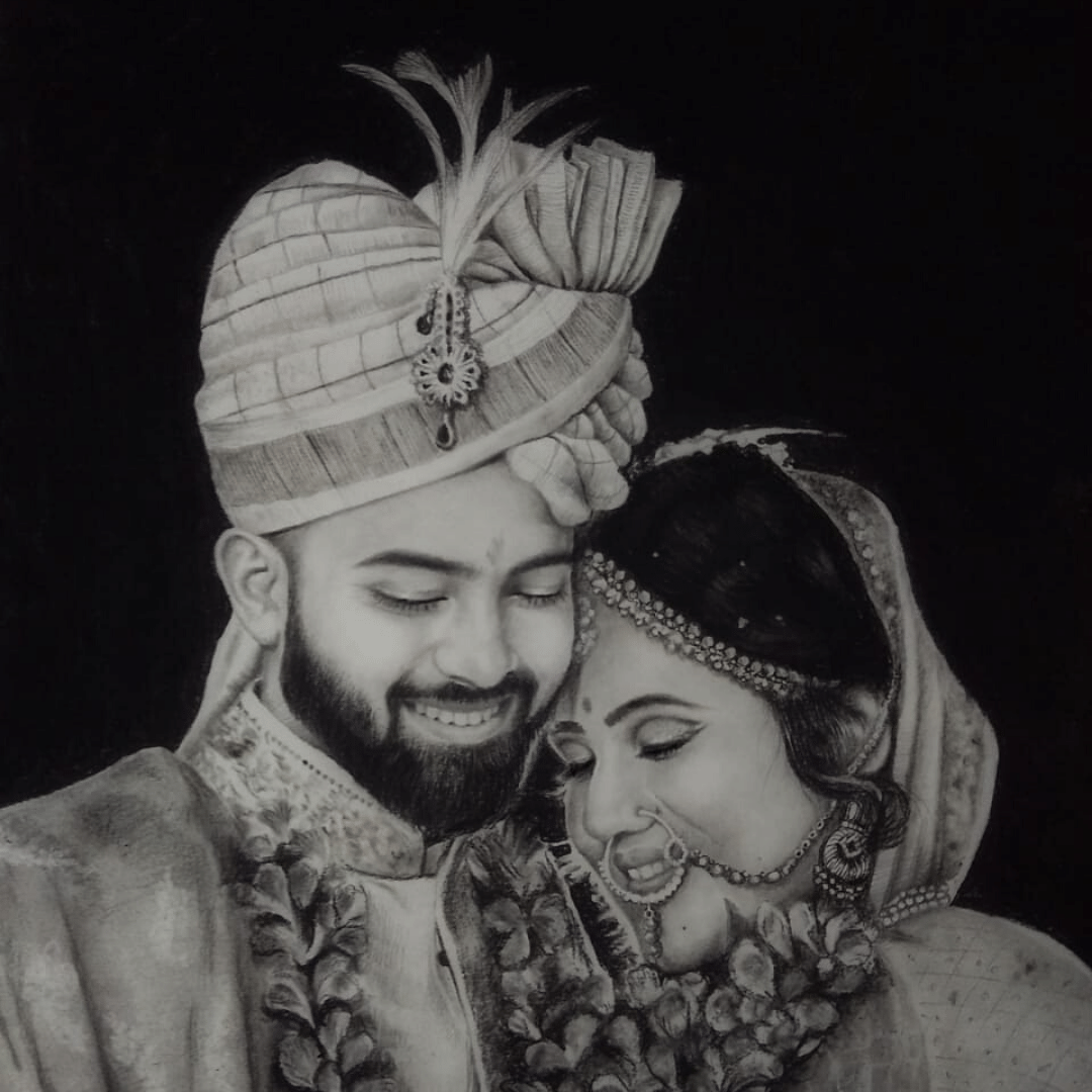 Royal Charcoal Portrait