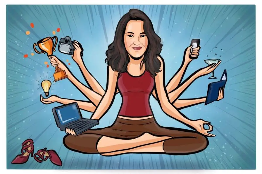 Boss Lady Corporate Caricature Boss Lady Corporate Gifts - Caricature