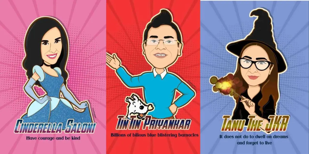 Favourite Character Corporate Caricature Favourite Character Corporate Gifts - Caricature