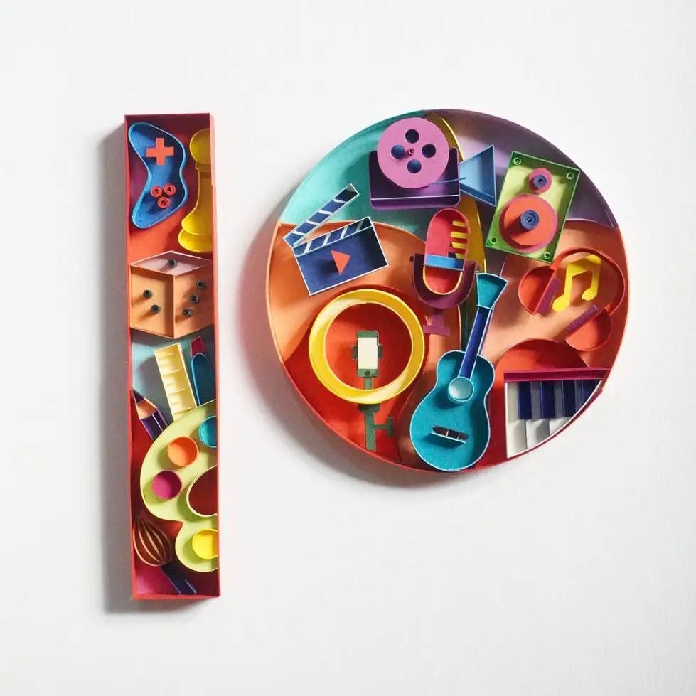 Paper Typography By Sabeena Karnik