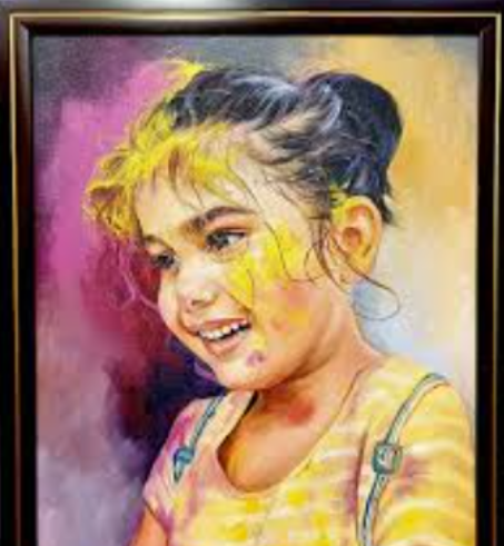 Watercolour Handmade Painting