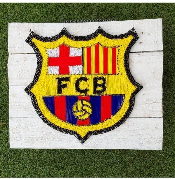 FC Barcelona String Art