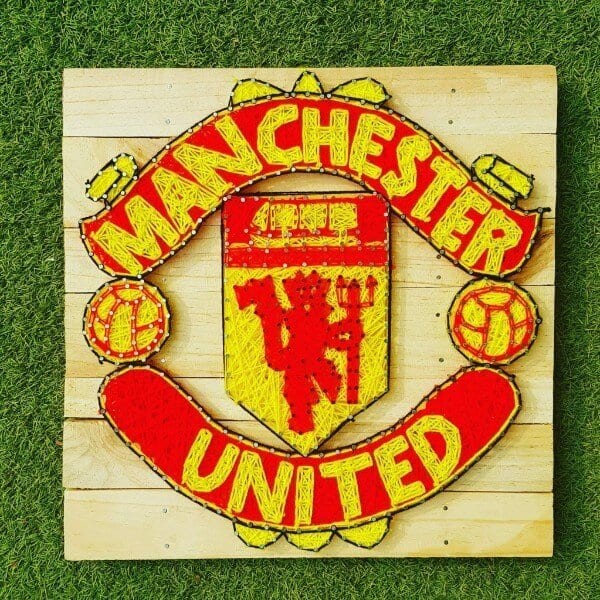 Manchester United String Art