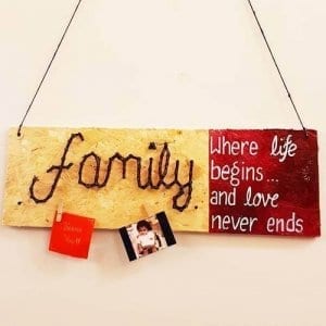 Family-Home Decor-String Art by Sonal Malhotra