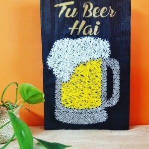 Tu Beer Hai String Art by Sonal Malhotra