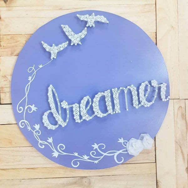 Dreamer String Art by Sonal Malhotra - Stoned Santa