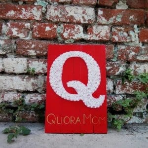 Quora String Art - Handmade by Stoned Santa