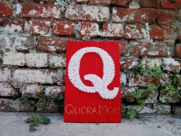 Quora String Art - Handmade by Stoned Santa