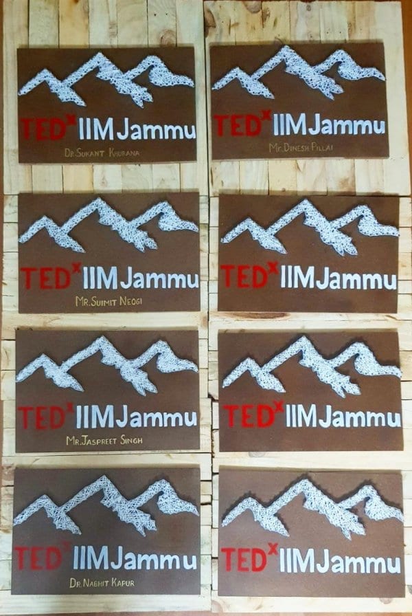 TEDx IIM Jammu String Art