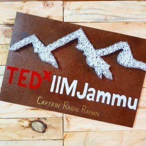 TEDx IIM Jammu String art sonal