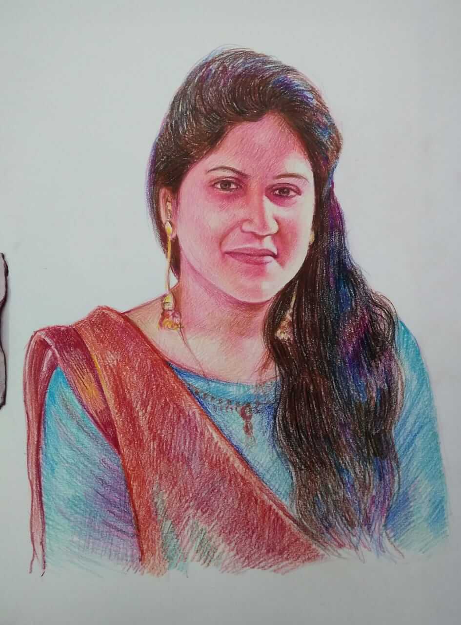 colored pencil portraits colored pencil portraits