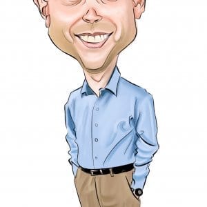 Andy Oliver Caricature