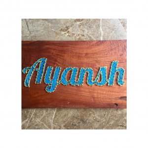 Ayansh Name String Art by Sushmita