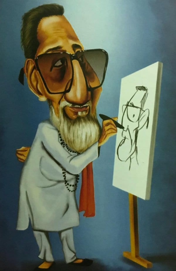 Bal Thackeray Caricature