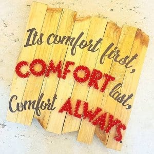 Comfort Always String Art