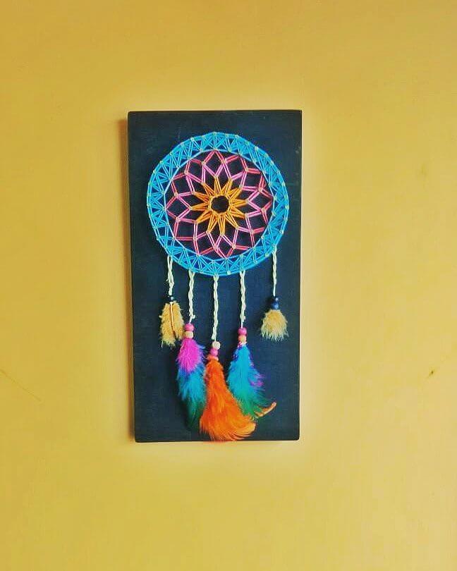 Dream Catcher String Art by Anjani - Stoned Santa