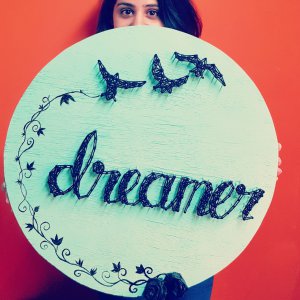 Dreamer String Art by Sonal Malhotra