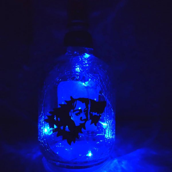 Game of Thrones Themed Painted Bottle