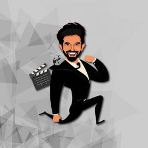 Guddu Ban Gaya Gentleman Kartik Aaryan caricature