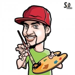 Harun Robert (M.A.D. Pogo) Caricature