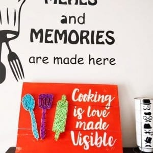 Love for Cooking String Art