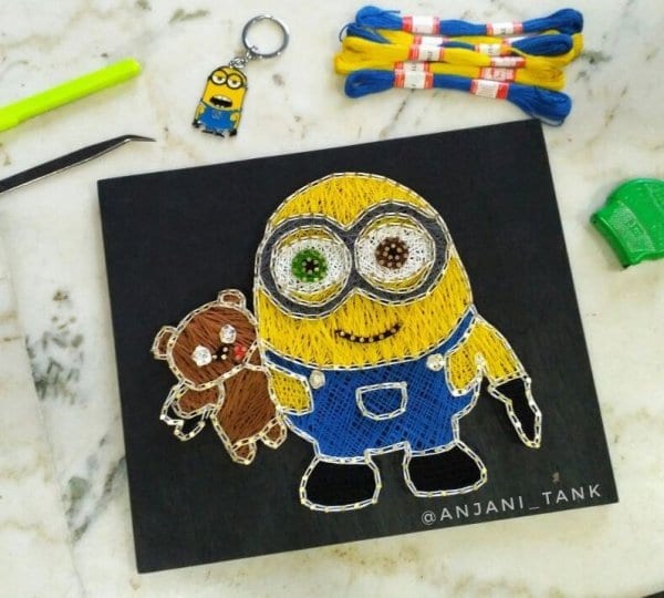 Minion string art