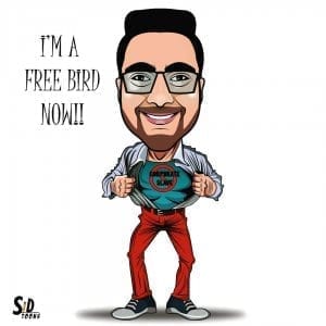No More a Corporate Slave Caricature