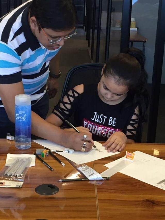 Pencil Sketch Art by Dhiman Roy Stoned Santa