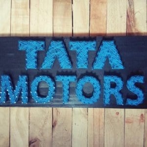 Tata Motors String Art by Sonal Malhotra