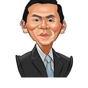 Tony Chan Caricature