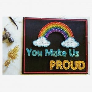 You Make Us Proud String Art