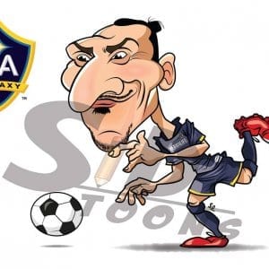 Zlatan Ibrahimovic Caricature