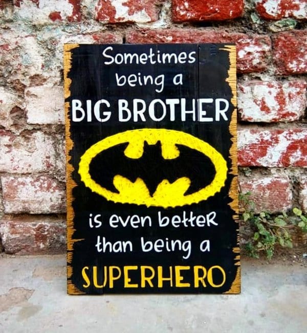 big brother- batman string art