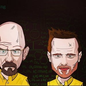 breaking bad caricature