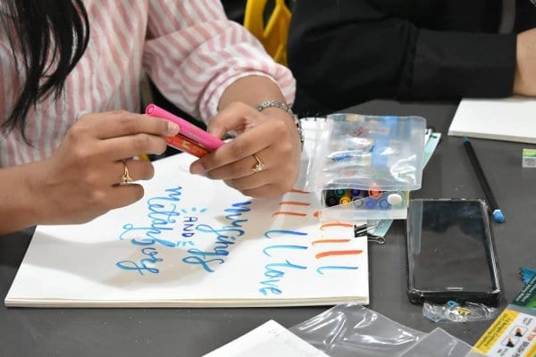 calligraphy art workshop