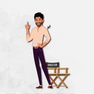 director farhan akhtar caricature