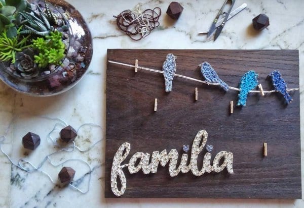 familia string art