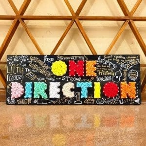 one direction string art by sonal malhotra