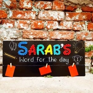 Sarab's Word of The Day string art