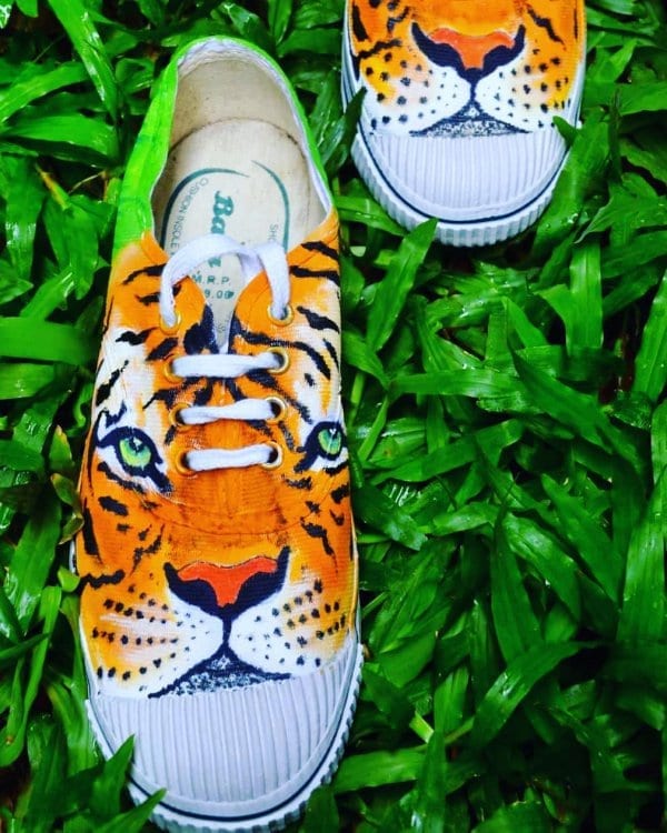 tiger customized shoes
