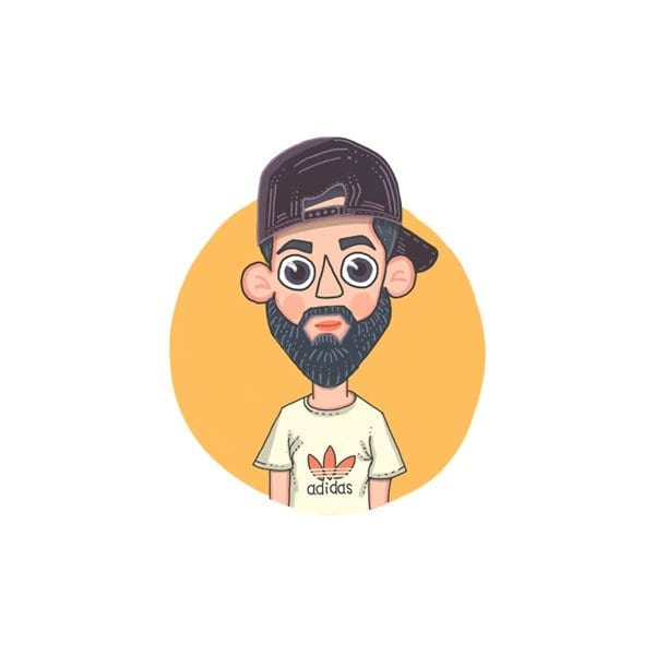 Caricature of Beyounick by Vijay - Stoned Santa Caricature of Beyounick by Vijay - Stoned Santa