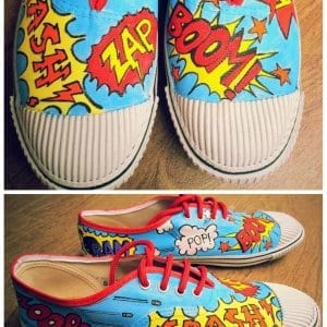 Comic Inspired Shoes