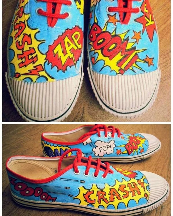 Comic Inspired Shoes