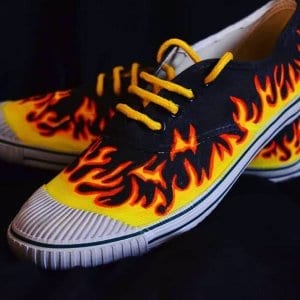 Inferno Customized Shoes