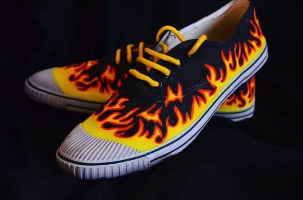Inferno Customized Shoes