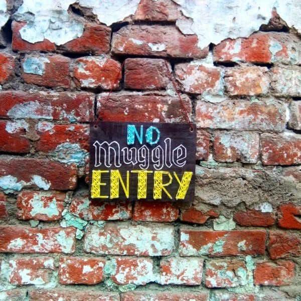 No Muggle Entry String Art by Sonal Malhotra