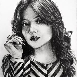 Teresa Ruiz (Narcos) Pencil Portrait by Jay