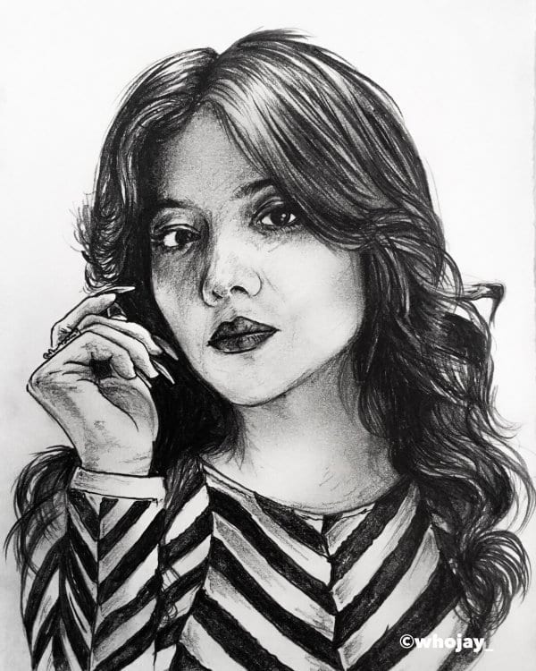 Teresa Ruiz (Narcos) Pencil Portrait by Jay
