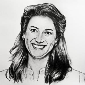 Zoe Perry Pencil Portrait