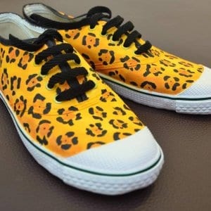 animal print customized shoes